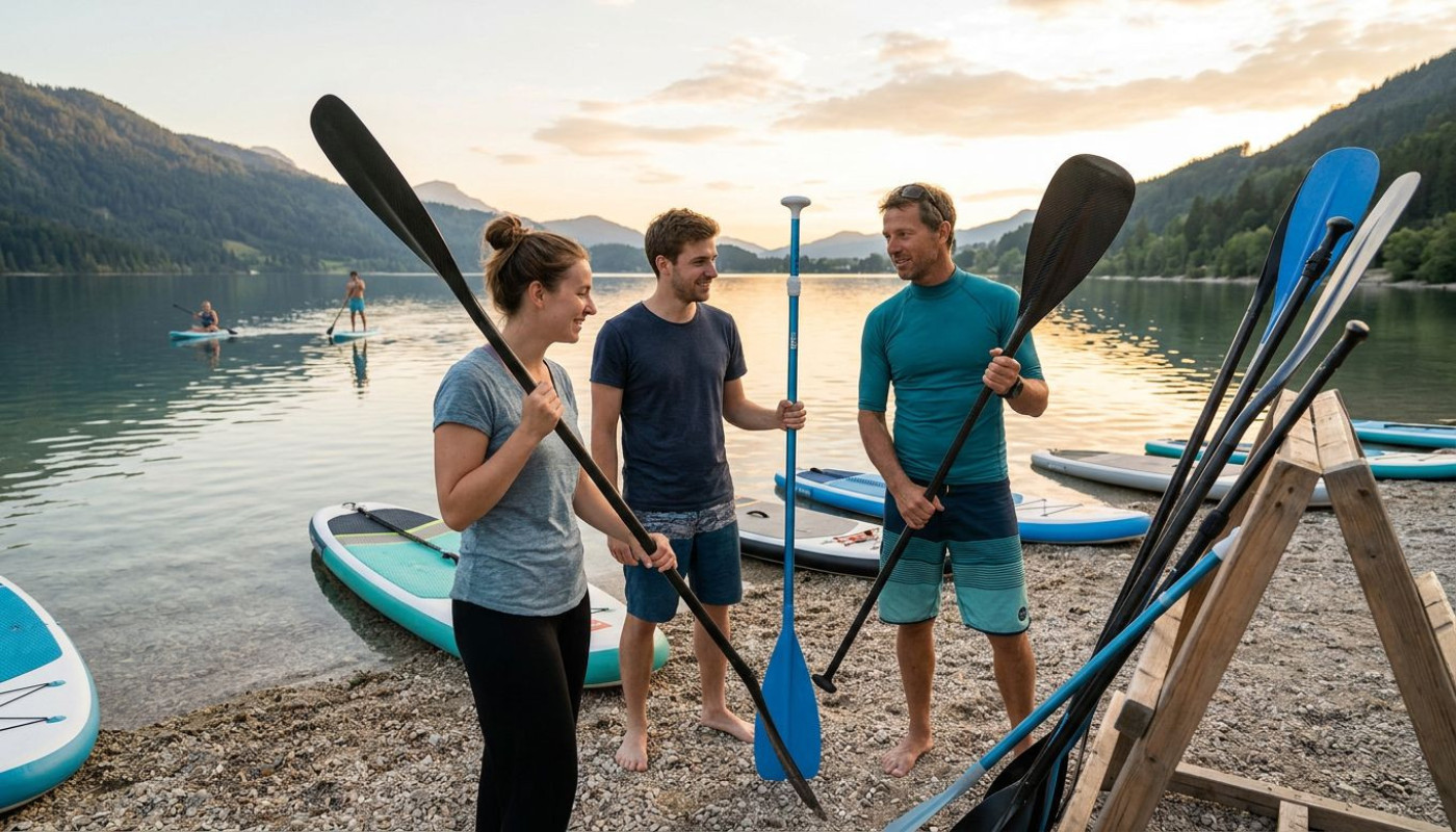 Come scegliere la pagaia da SUP ideale per ogni livello di esperienza?